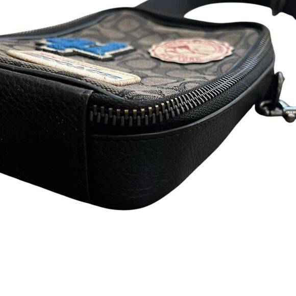 Coach Stanton Crossbody in Signature Jacquard with Ski Patches - Rare Design - Picture 6 of 9